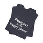 Westport Is My Happy Place Unisex Jersey Short Sleeve T-Shirt