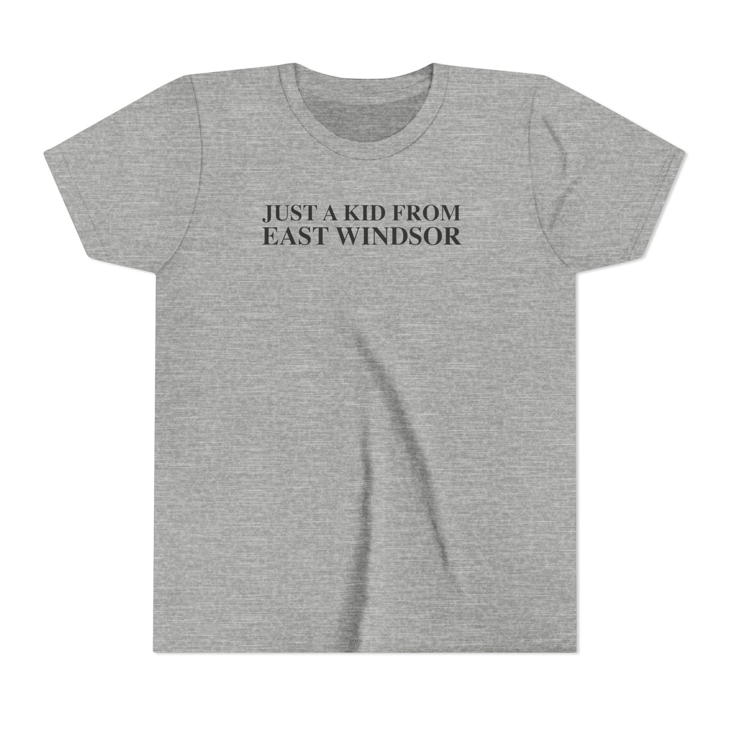 Just a kid from East Windsor  Youth Short Sleeve T-Shirt
