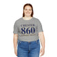 Chester 860 Connecticut Unisex Jersey Short Sleeve T-Shirt