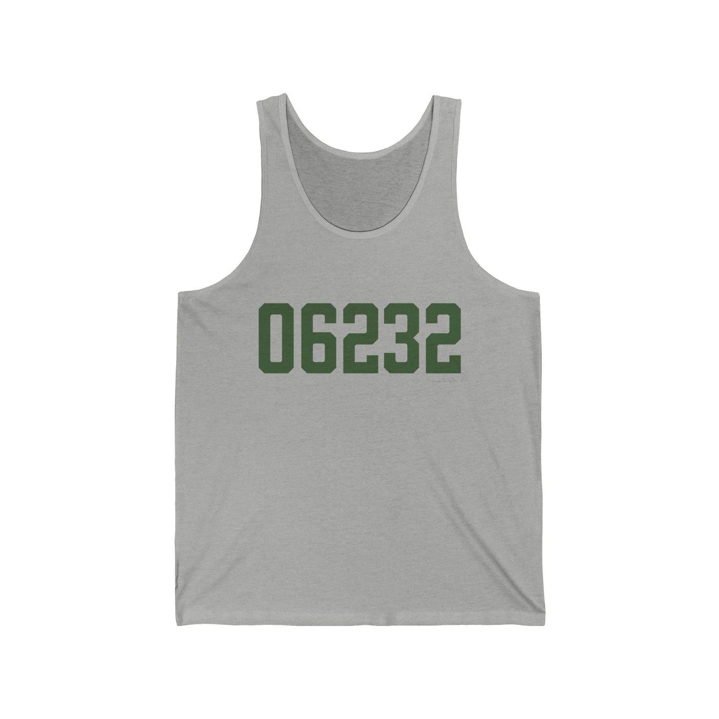 06232 Andover Connecticut Zip Code Unisex Jersey Tank Top