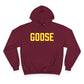 Goose ZIp Code Yellow & Pink  Champion Hoodie