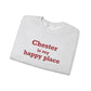 Chester is My Happy Place Unisex Heavy Blend™ Crewneck Sweatshirt