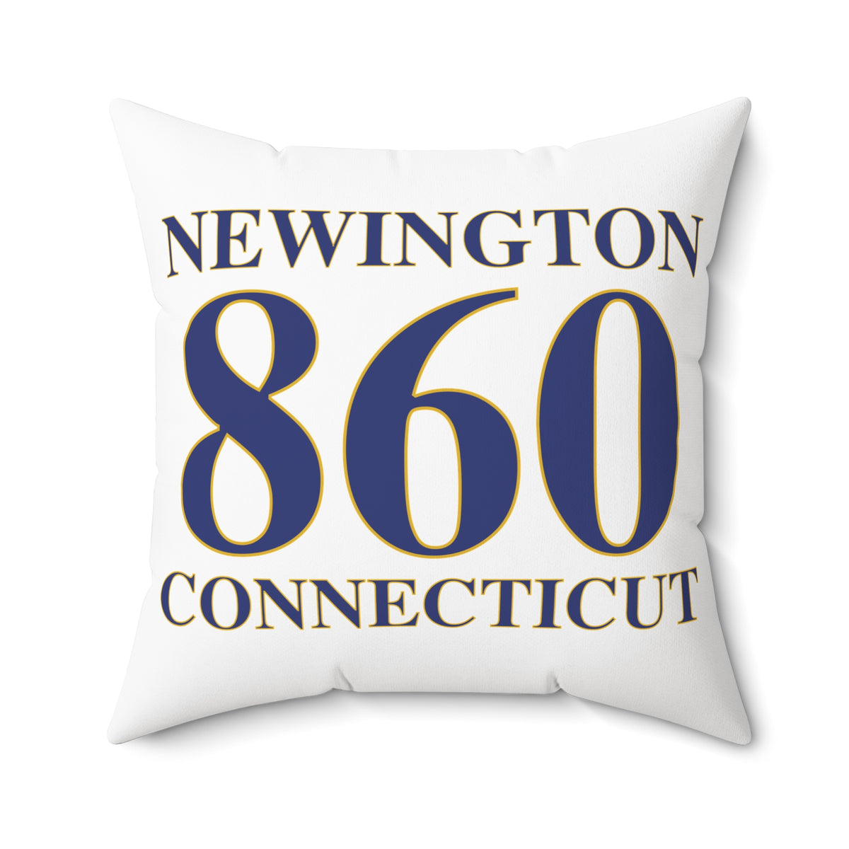 Newington 860 Connecticut Polyester Square Pillow