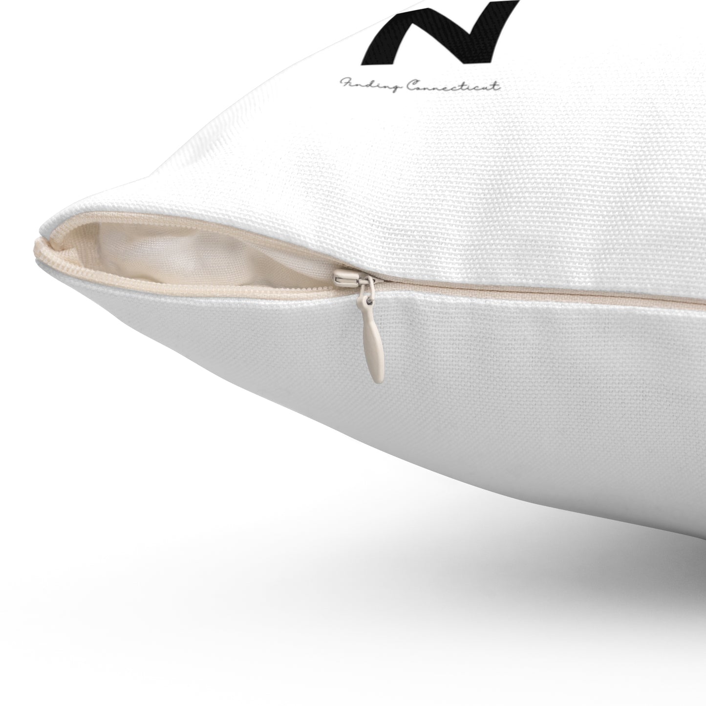 Newtown Vision Spun Polyester Square Pillow
