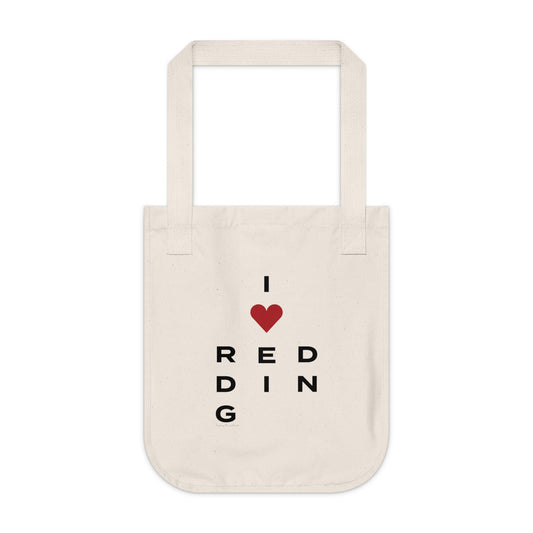 Redding Vision Organic Canvas Tote Bag