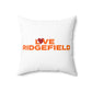Love Ridgefield Spun Polyester Square Pillow