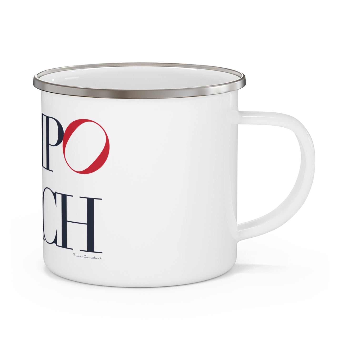 41 Tilt Compo Beach Enamel Camping Mug