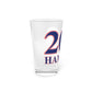 Hamden Red, White & Blue Pint Glass, 16oz