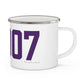 06907 Stamford Connecticut Zip Code Enamel Camping Mug
