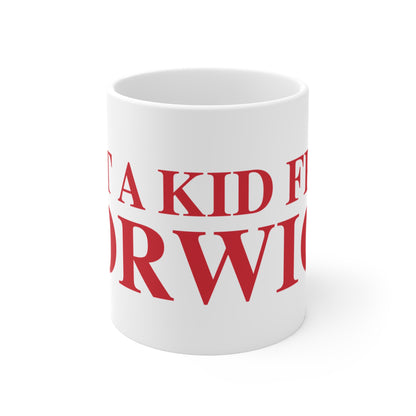 Just a kid from Norwich Mug 11oz