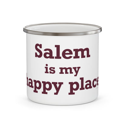 Salem  is My Happy Place Camping Mug