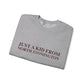Just a kid from North Stonington Unisex Heavy Blend™ Crewneck Sweatshirt
