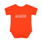 Just a kid from Bethany Infant Baby Rib Bodysuit