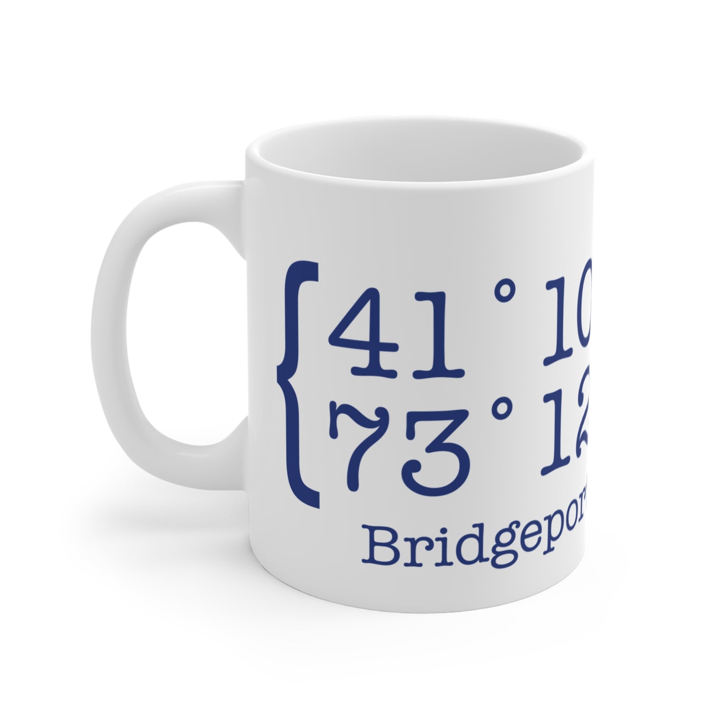 Bridgeport Coordinates Mug 11oz