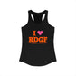 I Heart RDGF Women's Ideal Racerback Tank Top