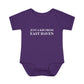 Just a kid from East Haven Infant Baby Rib Bodysuit