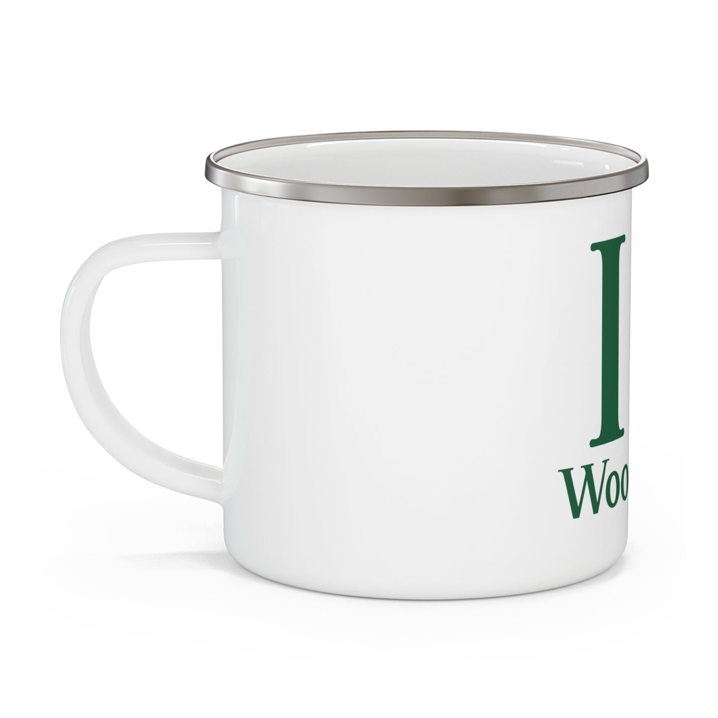 I Clover Woodstock Enamel Camping Mug