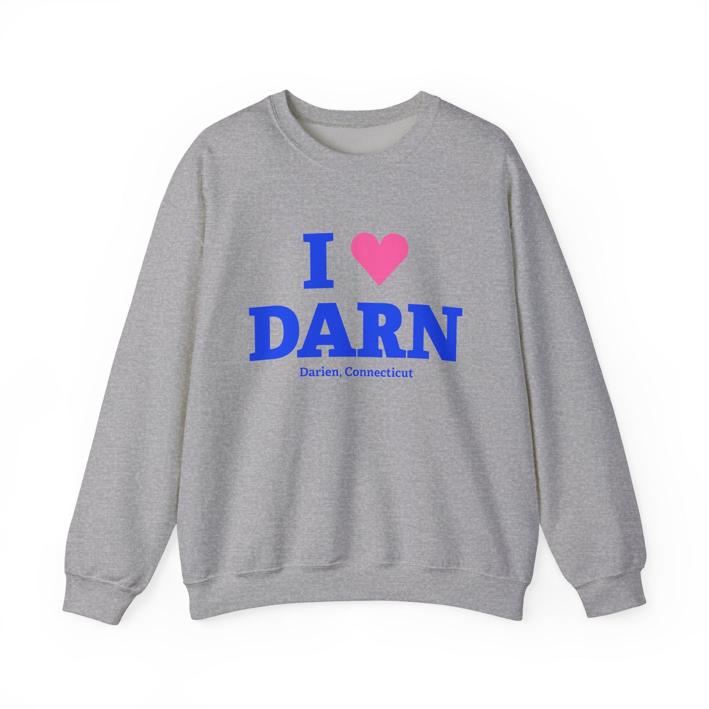 I Heart DARN Unisex Heavy Blend™ Crewneck Sweatshirt