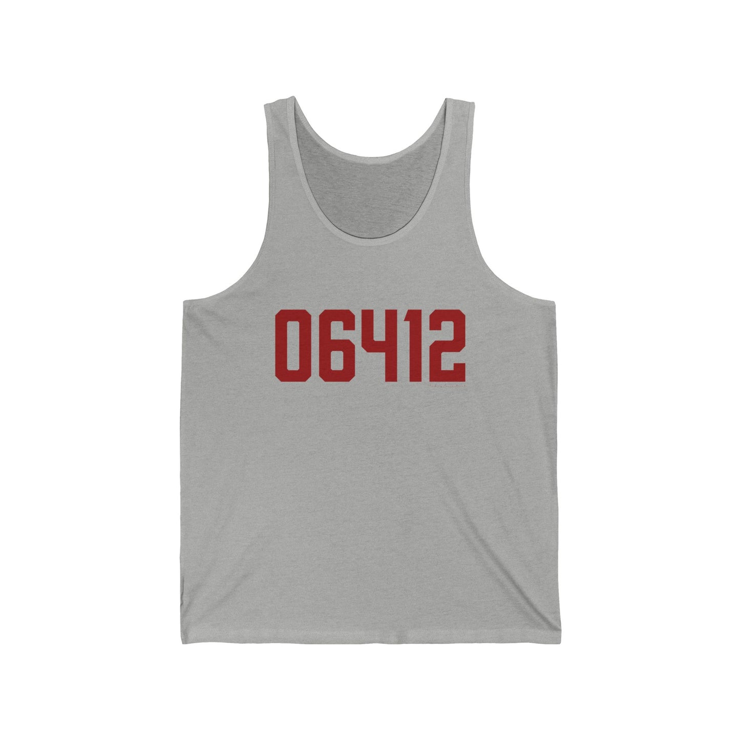 06412 Chester Connecticut Zip Code Unisex Jersey Tank Top