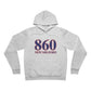 860 New Milford Red White & Blue Unisex Sponge Fleece Pullover Hoodie