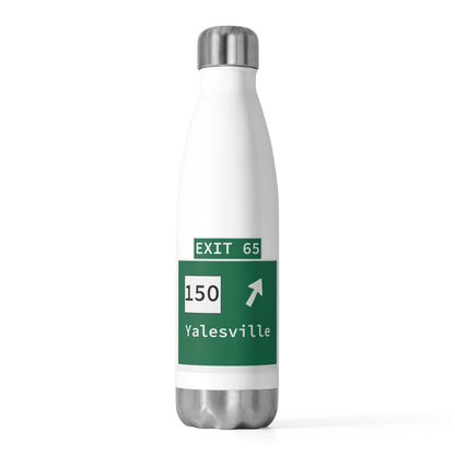 Vintage WCP Exit 65 Sign 20oz Insulated Bottle