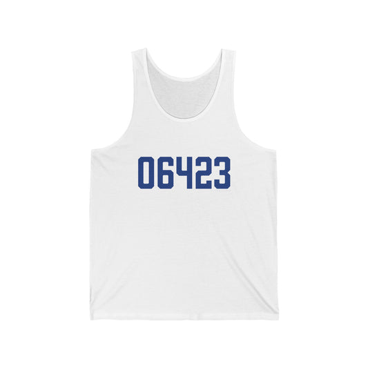 06423 East Haddam Connecticut Zip Code Unisex Jersey Tank Top