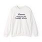 Goose Shows Are My Happy Place - Blue Unisex Heavy Blend™ Crewneck Sweatshirt