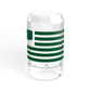 Bethlehem Connecticut St. Patrick’s Day Flag Sipper Glass, 16oz