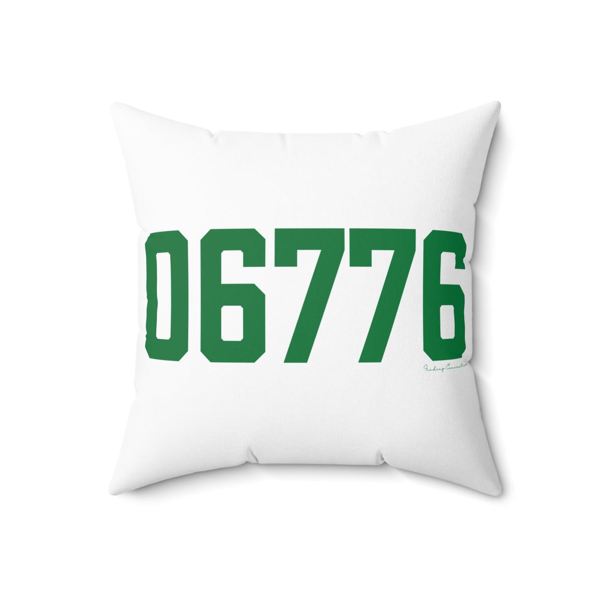 06776 New Milford Connecticut Zip Code Polyester Square Pillow