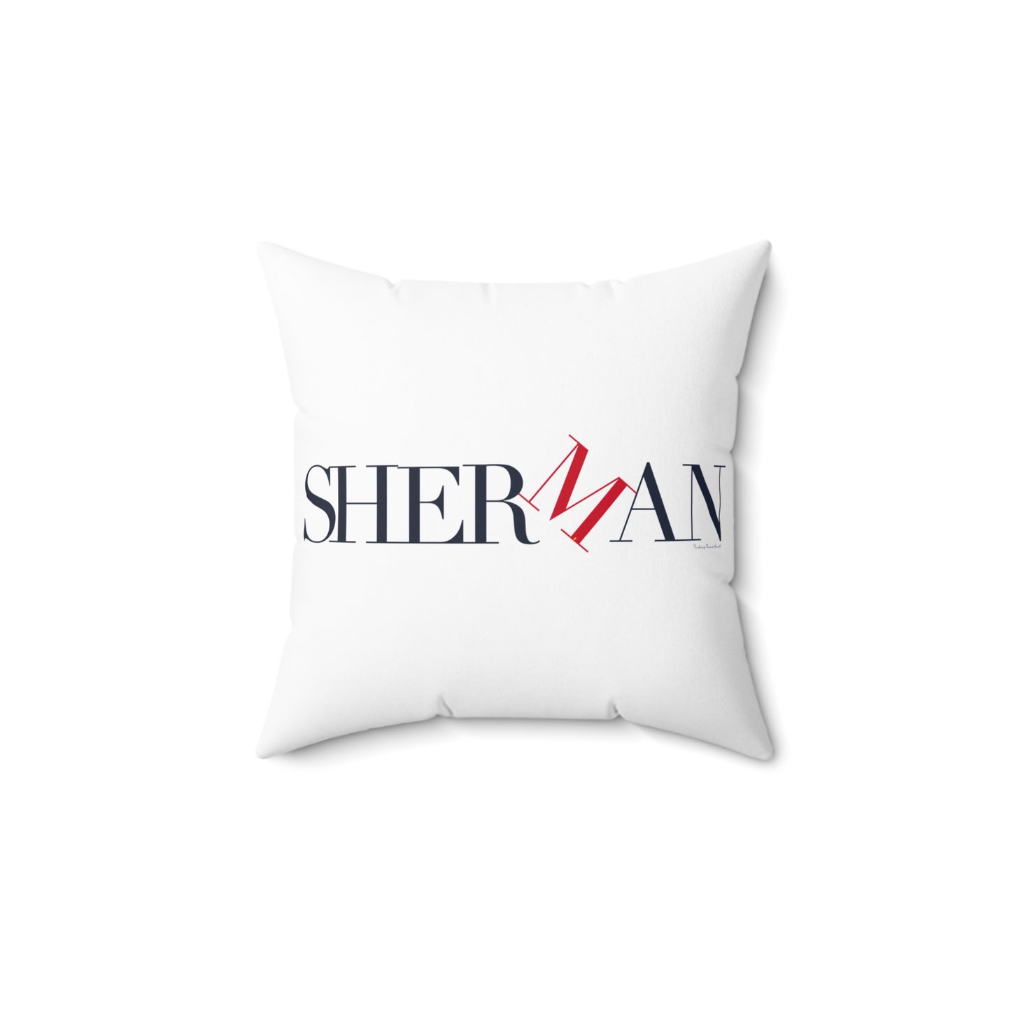 41 Tilt Sherman Spun Polyester Square Pillow