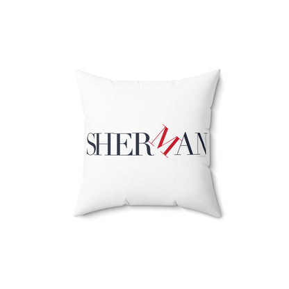 41 Tilt Sherman Spun Polyester Square Pillow