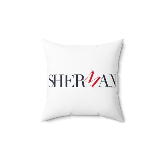 41 Tilt Sherman Spun Polyester Square Pillow