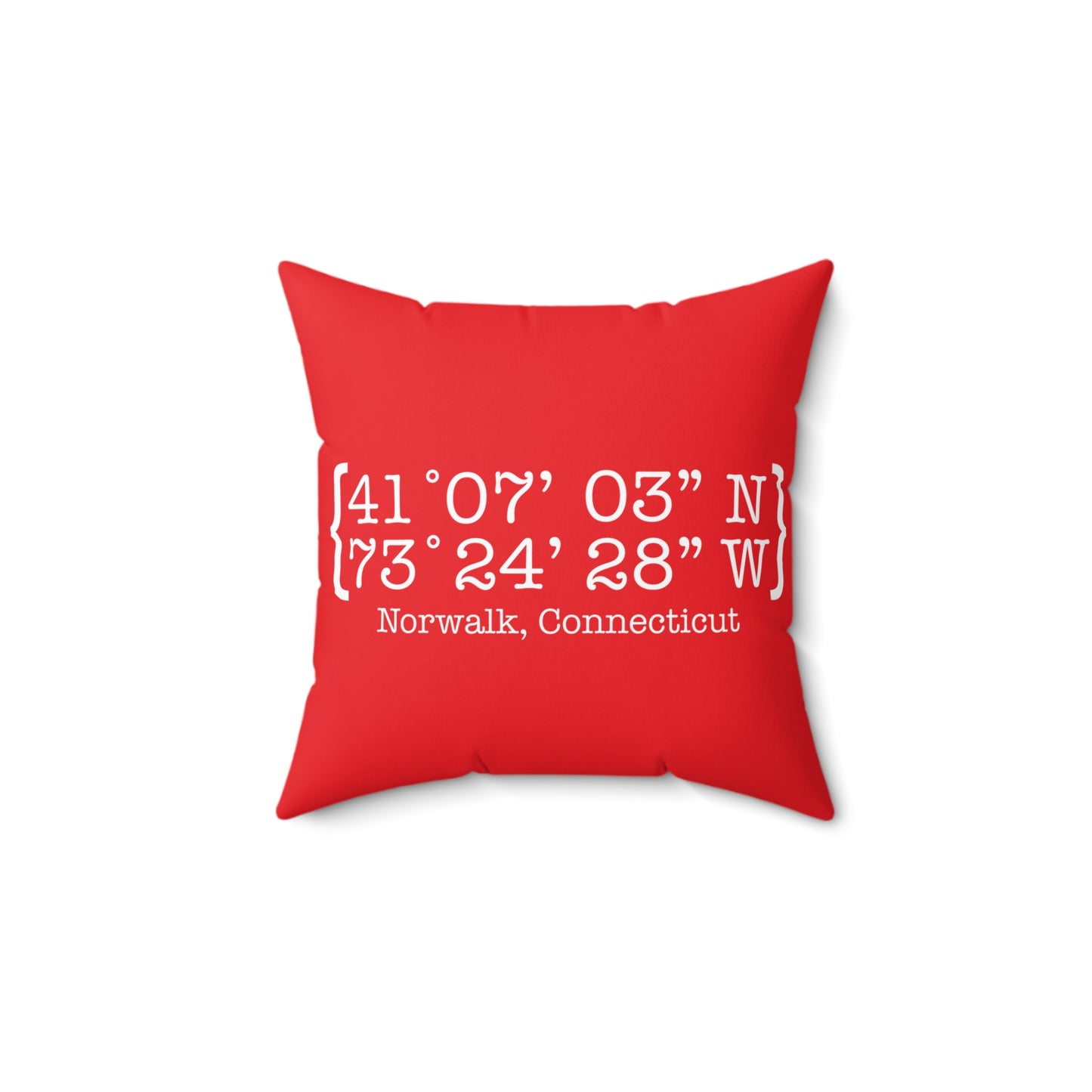 Norwalk Coordinates  Spun Polyester Square Pillow
