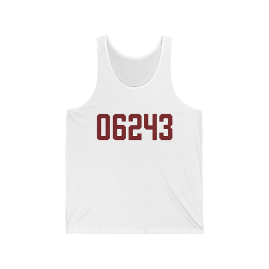 06243 Killingly  Connecticut Zip Code Unisex Jersey Tank Top