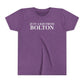 Just a kid from Bolton Youth Short Sleeve T-Shirt