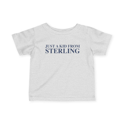 Just a kid from Sterling Infant Fine Jersey T-Shirt