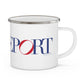 41 Tilt Bridgeport Enamel Camping Mug