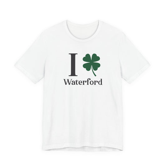 I Clover Waterford  Unisex Jersey Short Sleeve T-Shirt