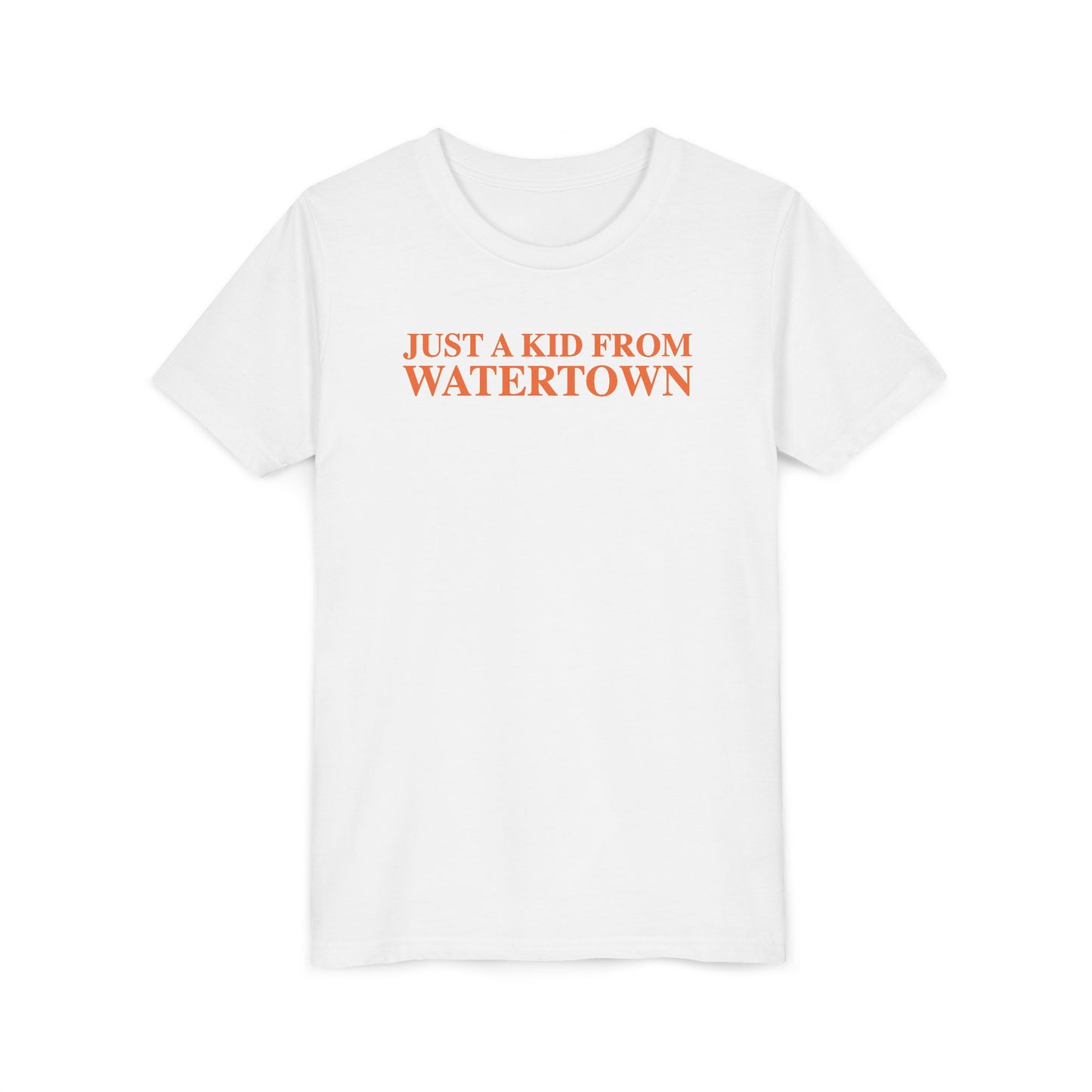 Just a kid from Watertown Youth Short Sleeve T-Shirt