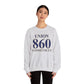 Union 860 Connecticut Unisex Heavy Blend™ Crewneck Sweatshirt