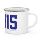 06415 Colchester Connecticut Zip Code Enamel Camping Mug