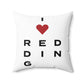 Redding Vision Spun Polyester Square Pillow
