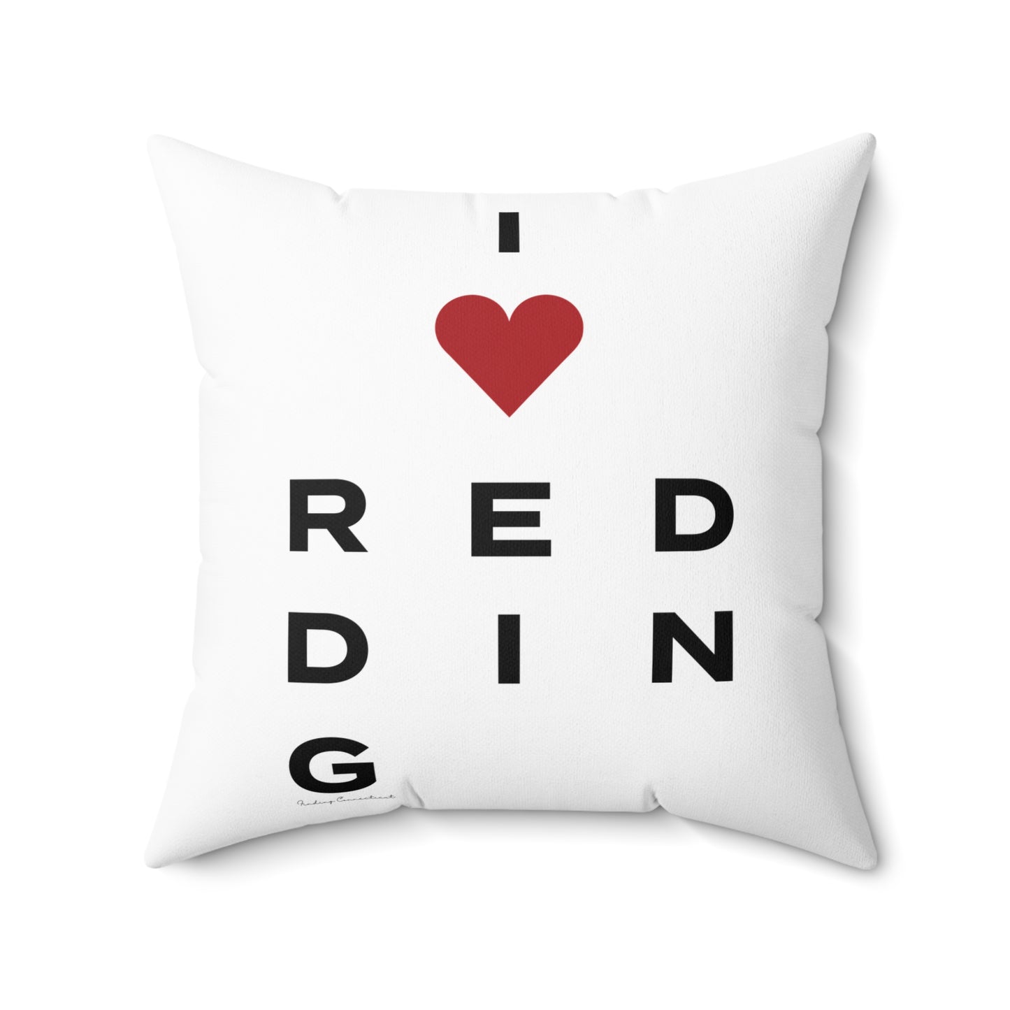 Redding Vision Spun Polyester Square Pillow