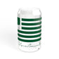 Old Lyme Connecticut St. Patrick’s Day Flag Sipper Glass, 16oz