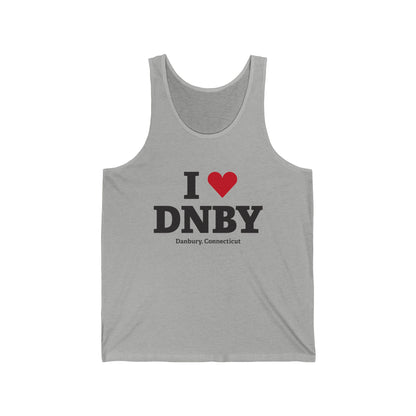 I Heart DNBY Unisex Jersey Tank Top