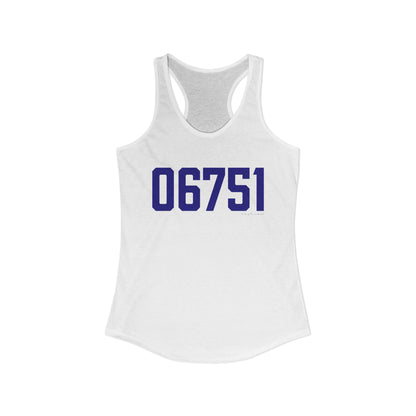 06751 Bethlehem Connecticut Zip Code Women's Ideal Racerback Tank Top