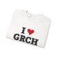 I Heart GRCH Unisex Heavy Blend™ Crewneck Sweatshirt