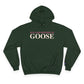 Just a kid listening to Goose - Peach & Pink Champion Hoodie