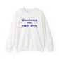 Woodstock is My Happy Place Unisex Heavy Blend™ Crewneck Sweatshirt