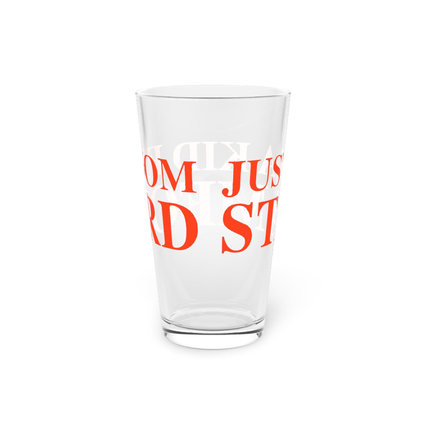 Just a kid from Stamford Pint Glass, 16oz